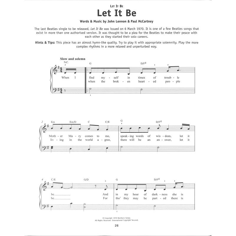 Really easy piano