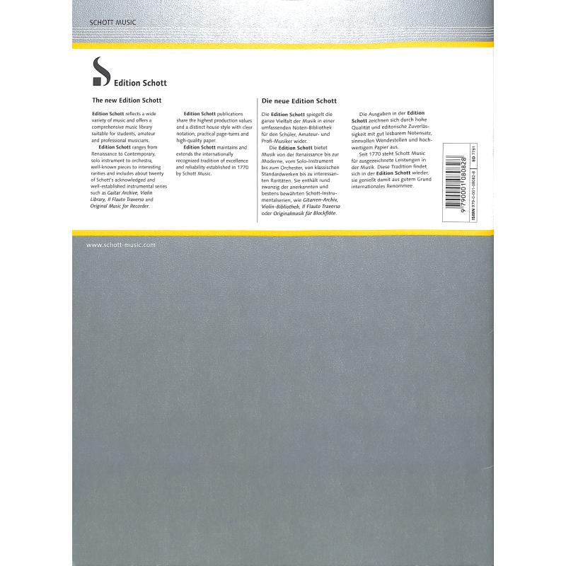 Bach für Altblockflöte