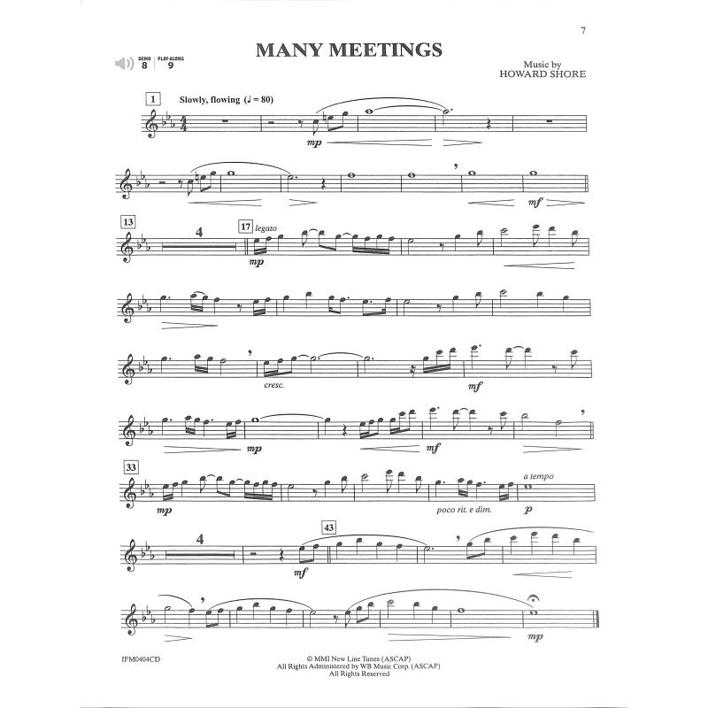 Lord of the rings trilogy instrumental solos
