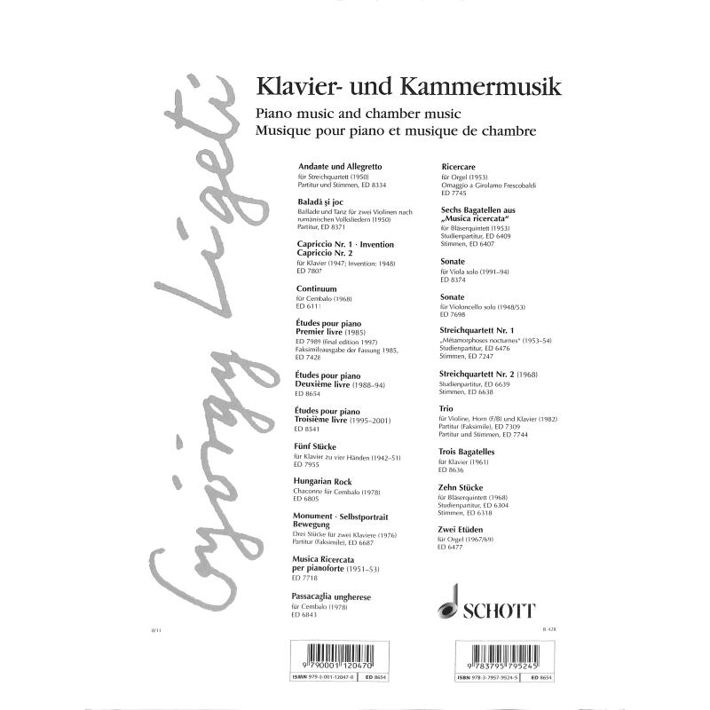 Etudes pour piano 2