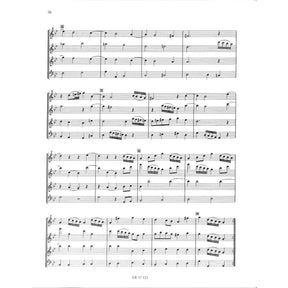 Blockflöten Quartette 4 - bekannte Stücke der Barockmusik