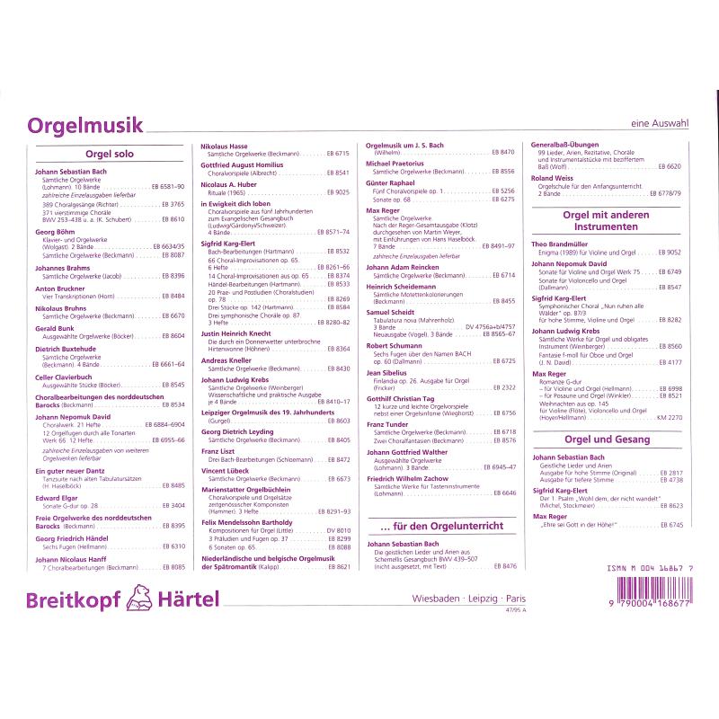 Sämtliche Orgelwerke 2