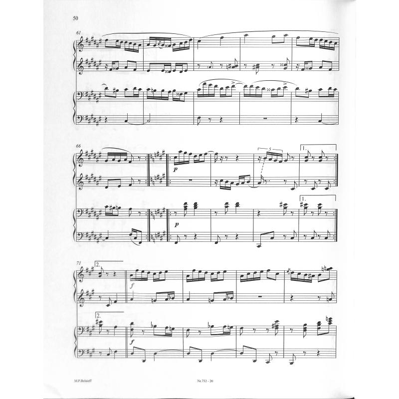 Klavierstücke zu vier Händen 2