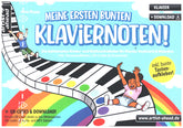 Meine ersten bunten Klaviernoten