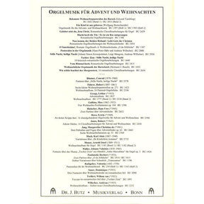 Weihnachtliche Orgelmusik der Barockzeit