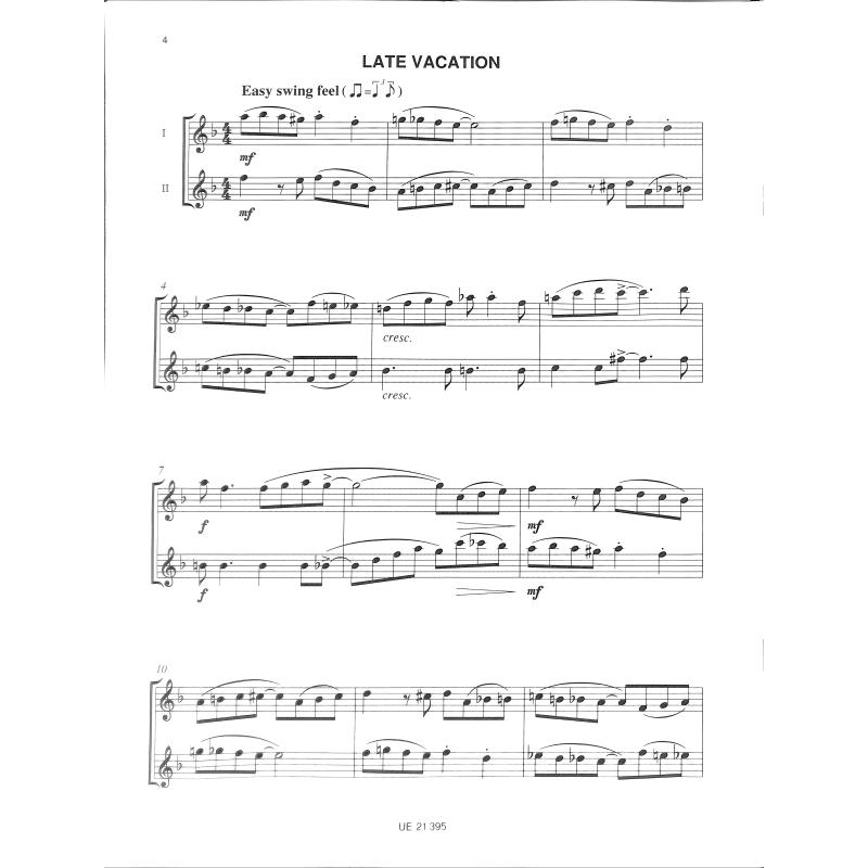 Jazzy recorder Duets