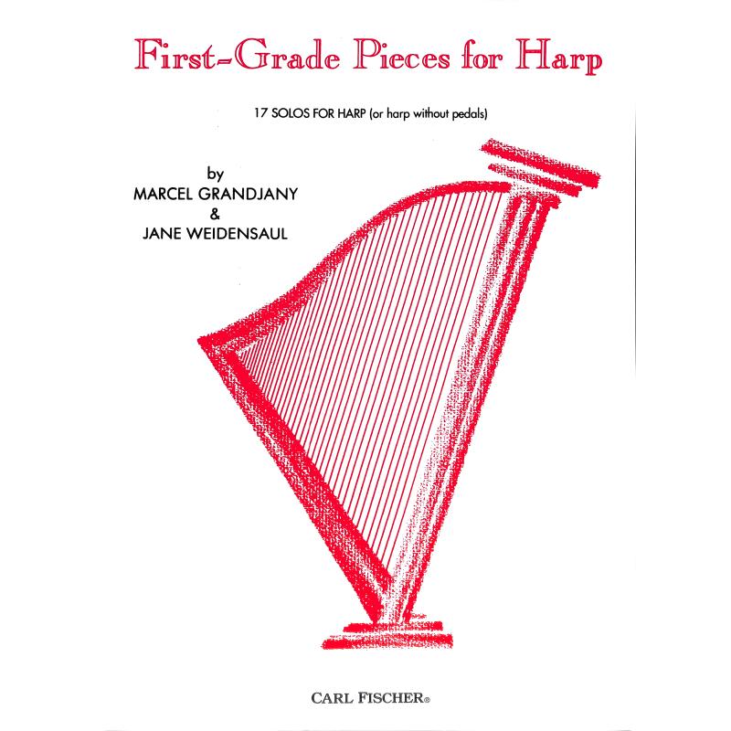 First grade pieces for harp