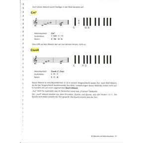 Piano Akkorde Schritt für Schritt