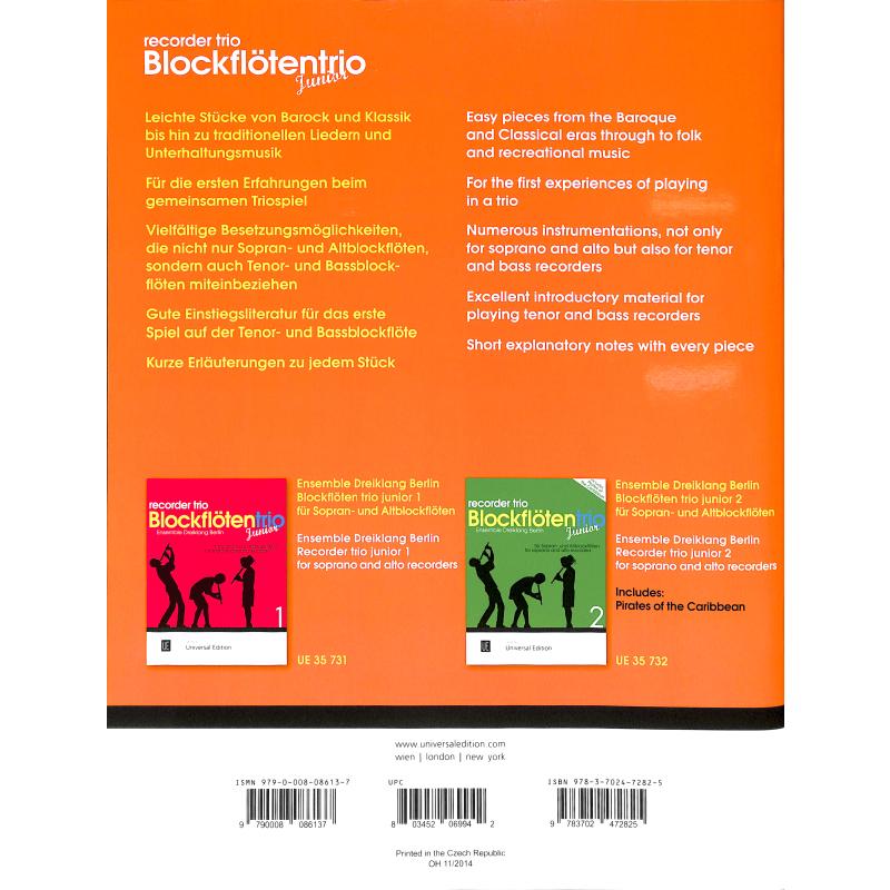 Blockflöten Trio Junior 3