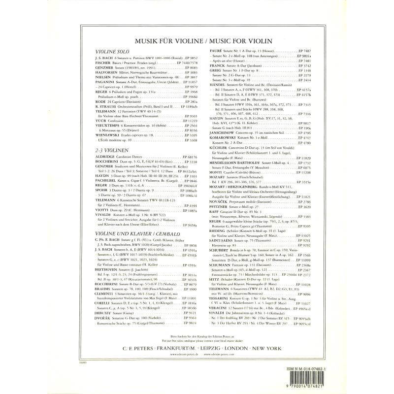 Sonate 1 d-moll op 75