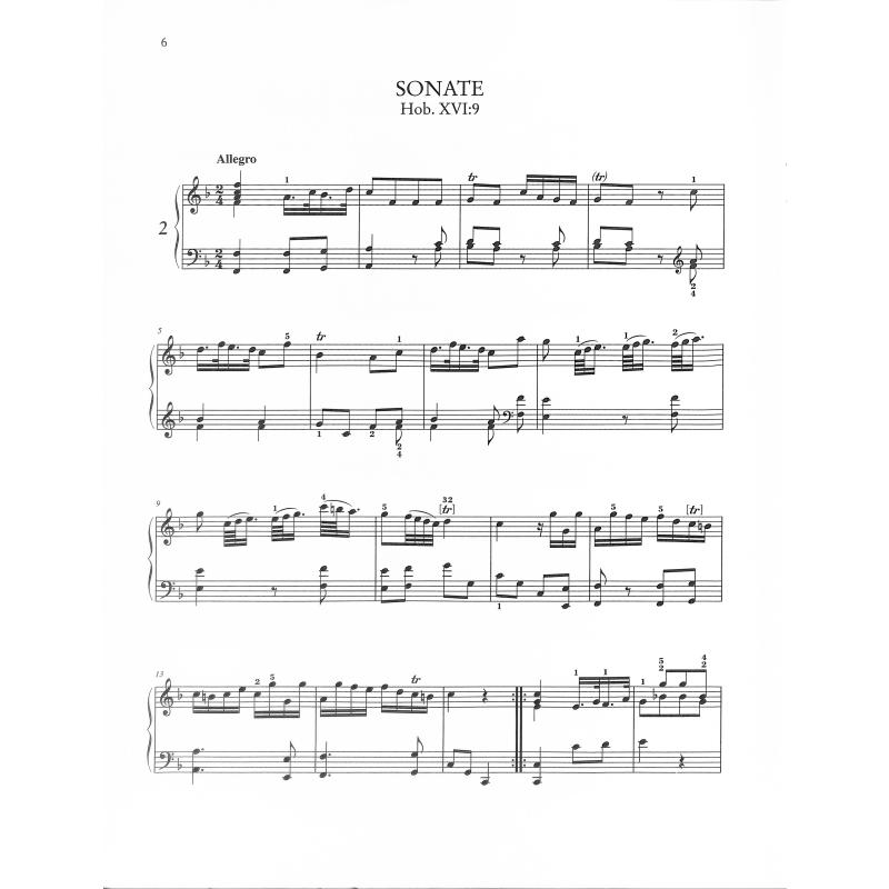 Die leichtesten Klaviersonaten