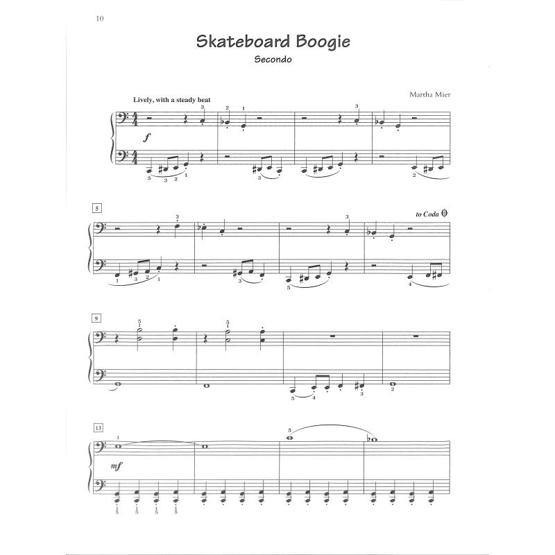 Jazz Rags + Blues for two 2