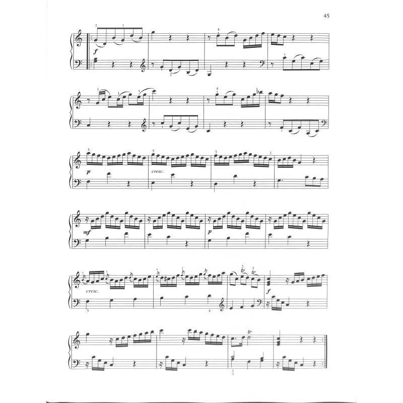 Notenbuch für Nannerl