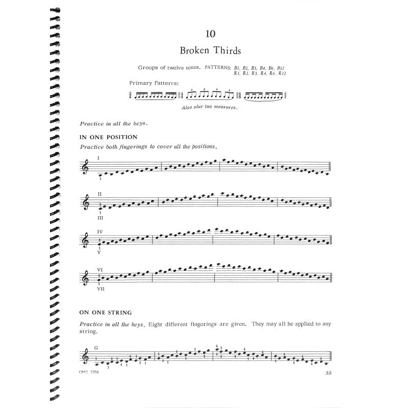 Contemporary violin technique 1