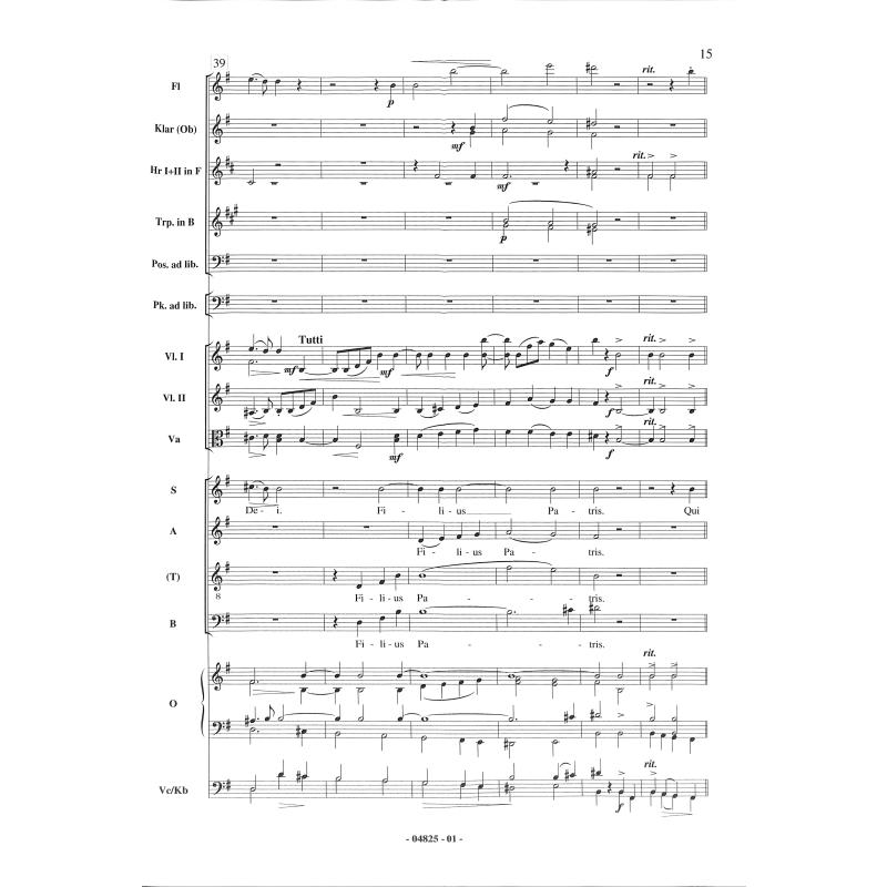 Missa G-Dur op 80