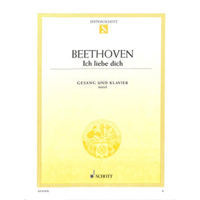 Ich liebe dich (WOO 123) G-Dur
