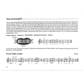 Schule chromatische Mundharmonika