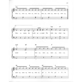 Budget books - Broadway songs