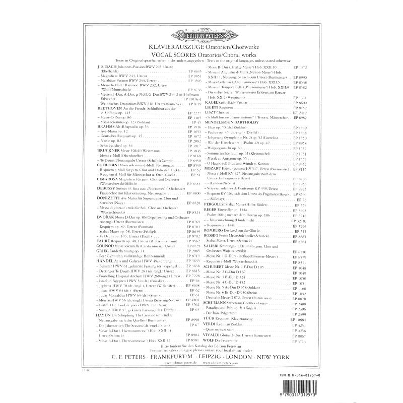 Liebeslieder op 52 + neue Liebeslieder op 65