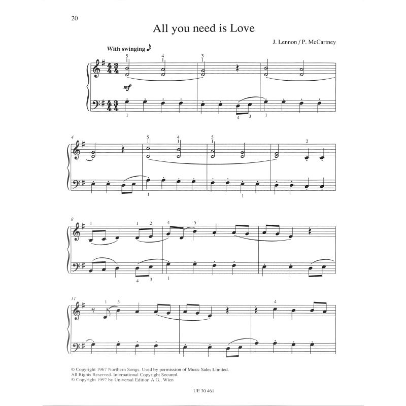 Easy pop piano 1