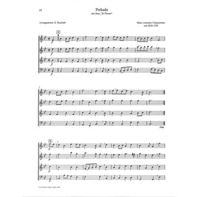 Leichte Blockflötenquartette von Hassler bis Bach