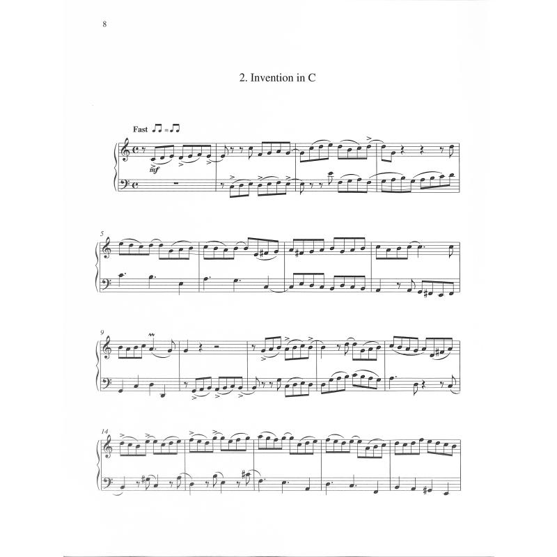 Let's swing Mr Bach | 6 Klavierstücke im Play Bach Stil