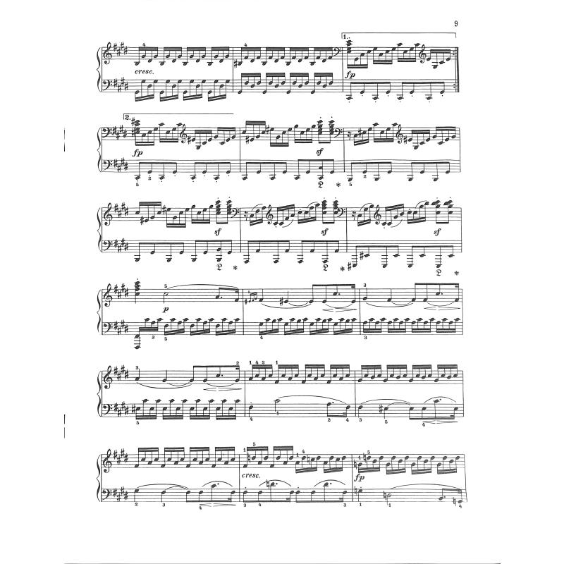 Sonate 14 cis-moll op 27/2 (Mondscheinsonate)