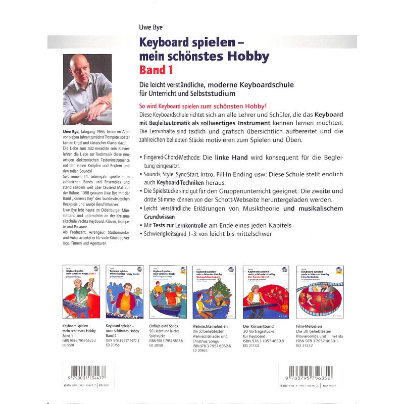 Keyboard spielen mein schönstes Hobby