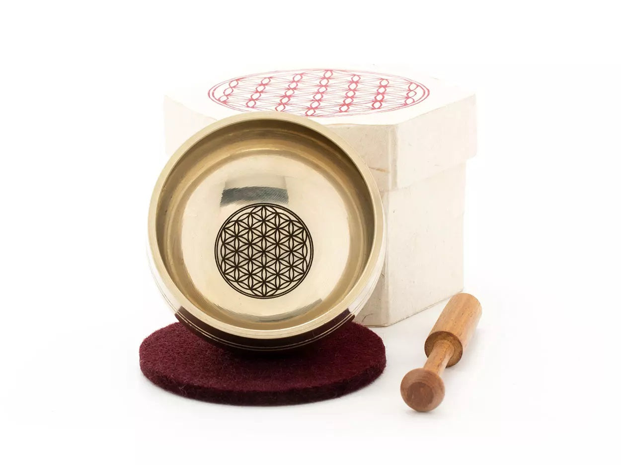 Klangschale Blume des Lebens