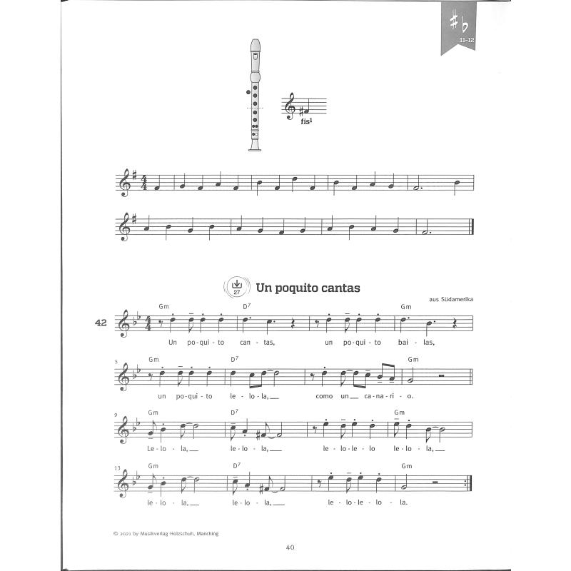 Schule für Altblockflöte 2