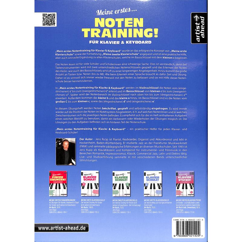 Mein erstes Notentraining