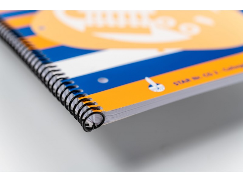 Notenblock Collegeblock für Gitarre Tabulatur 100 Seiten