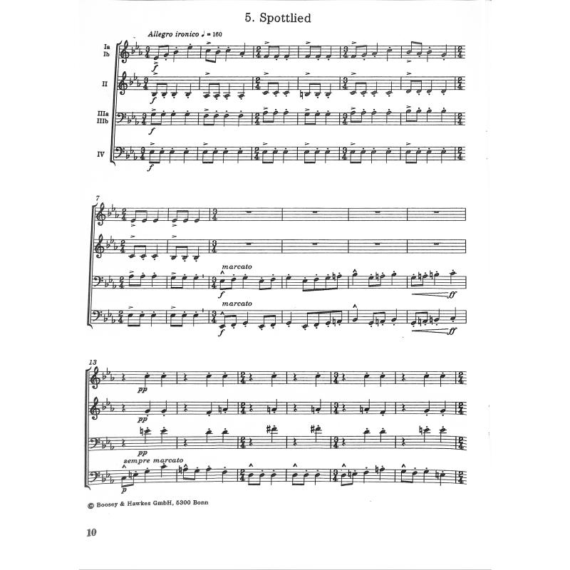 Für Kinder - ausgewählte Werke für Bläser