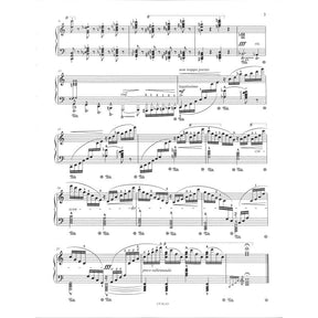 Etudes d'execution transcendante