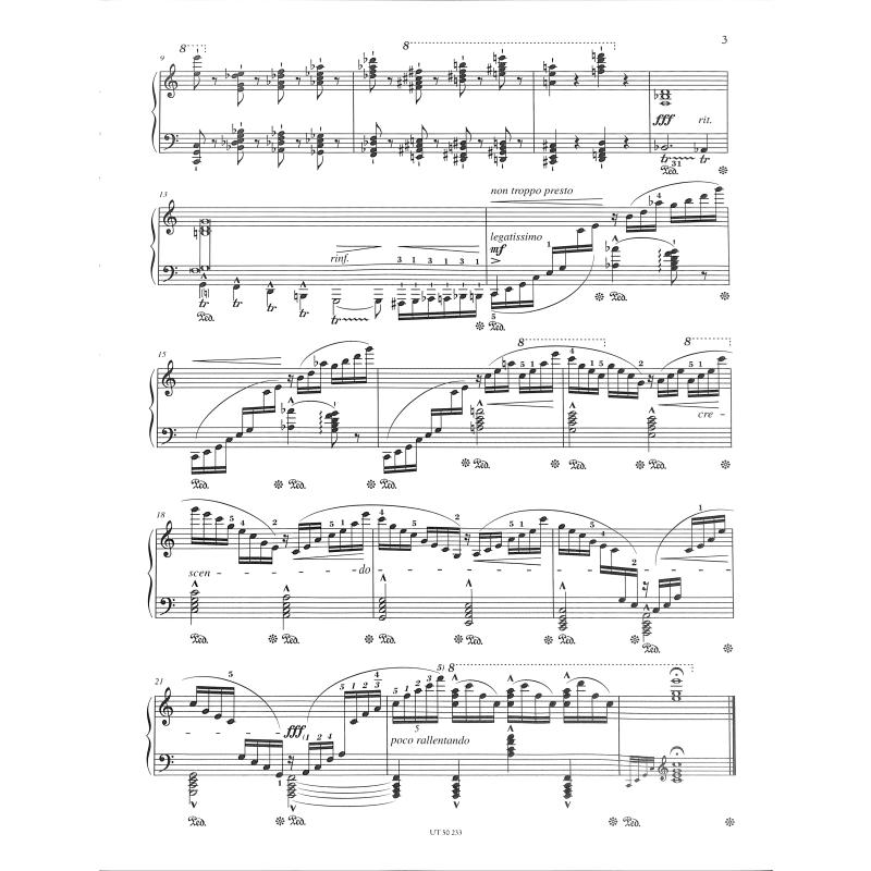 Etudes d'execution transcendante