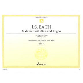 8 kleine Präludien + Fugen BWV 553-560