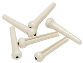 Bridge Pin PVC weiß +Punkt 6St