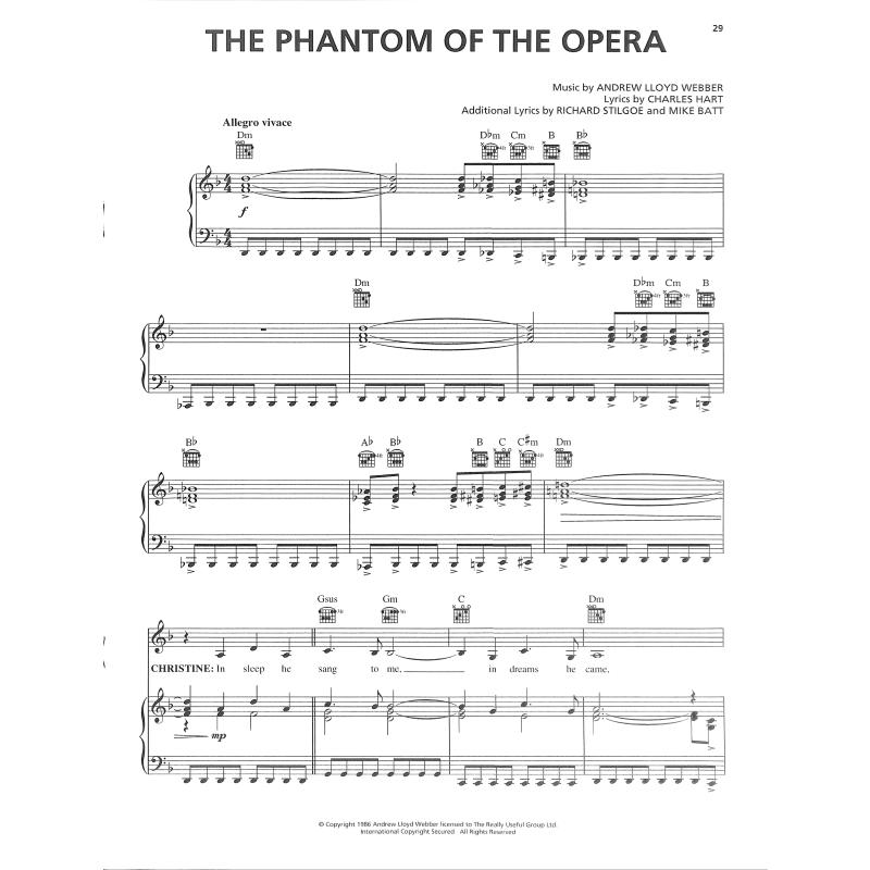 The phantom of the opera