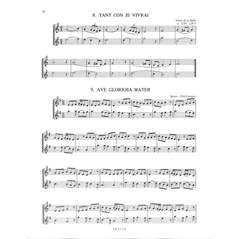 Duette aus dem Mittelalter