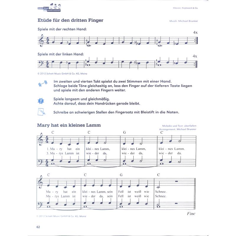 Klavier Keyboard + Co 1