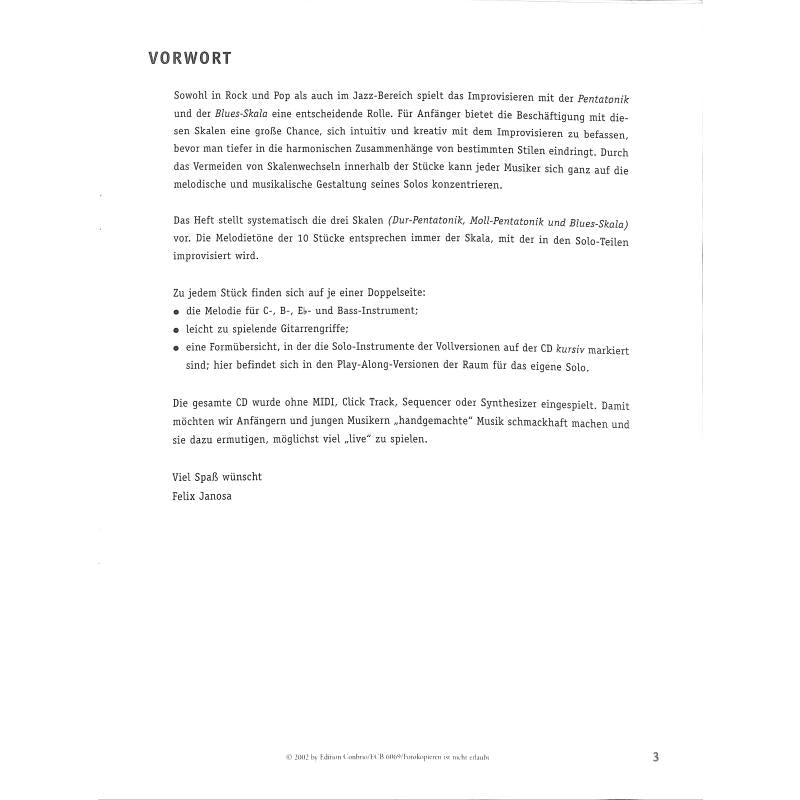 Start up - Improvisation für Einsteiger