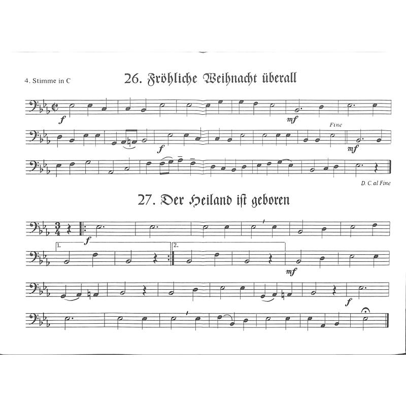 27 Lieder zur Weihnachtszeit 1