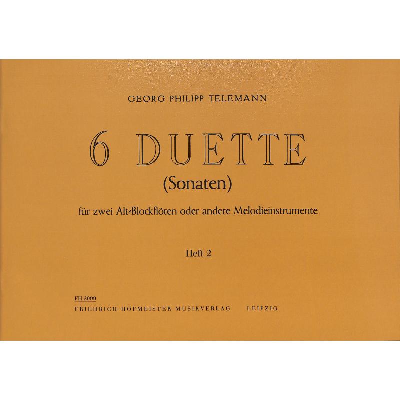 6 Duette 2 (Sonaten)
