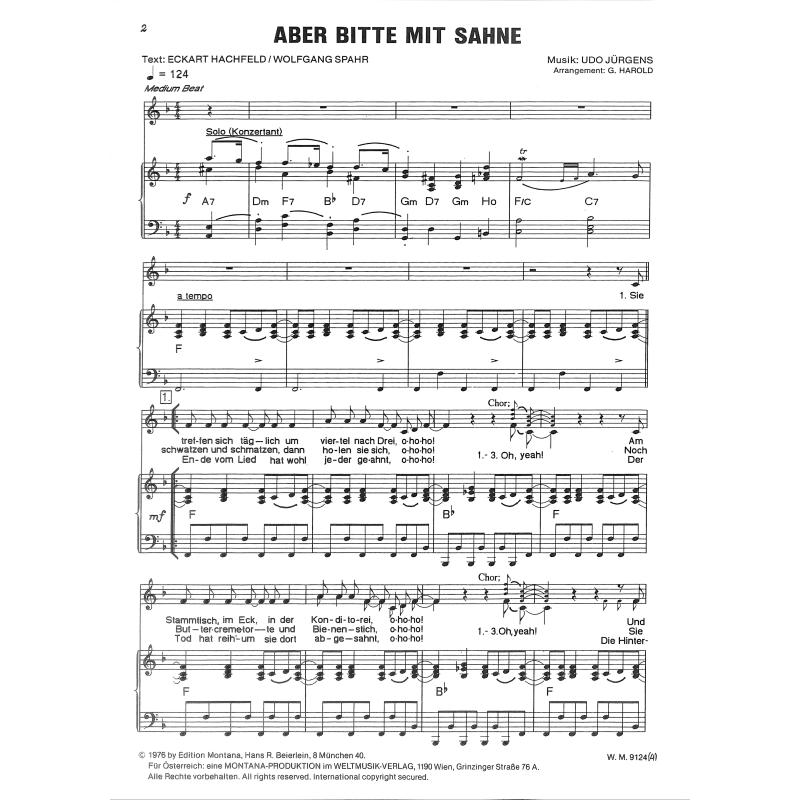 Aber bitte mit Sahne