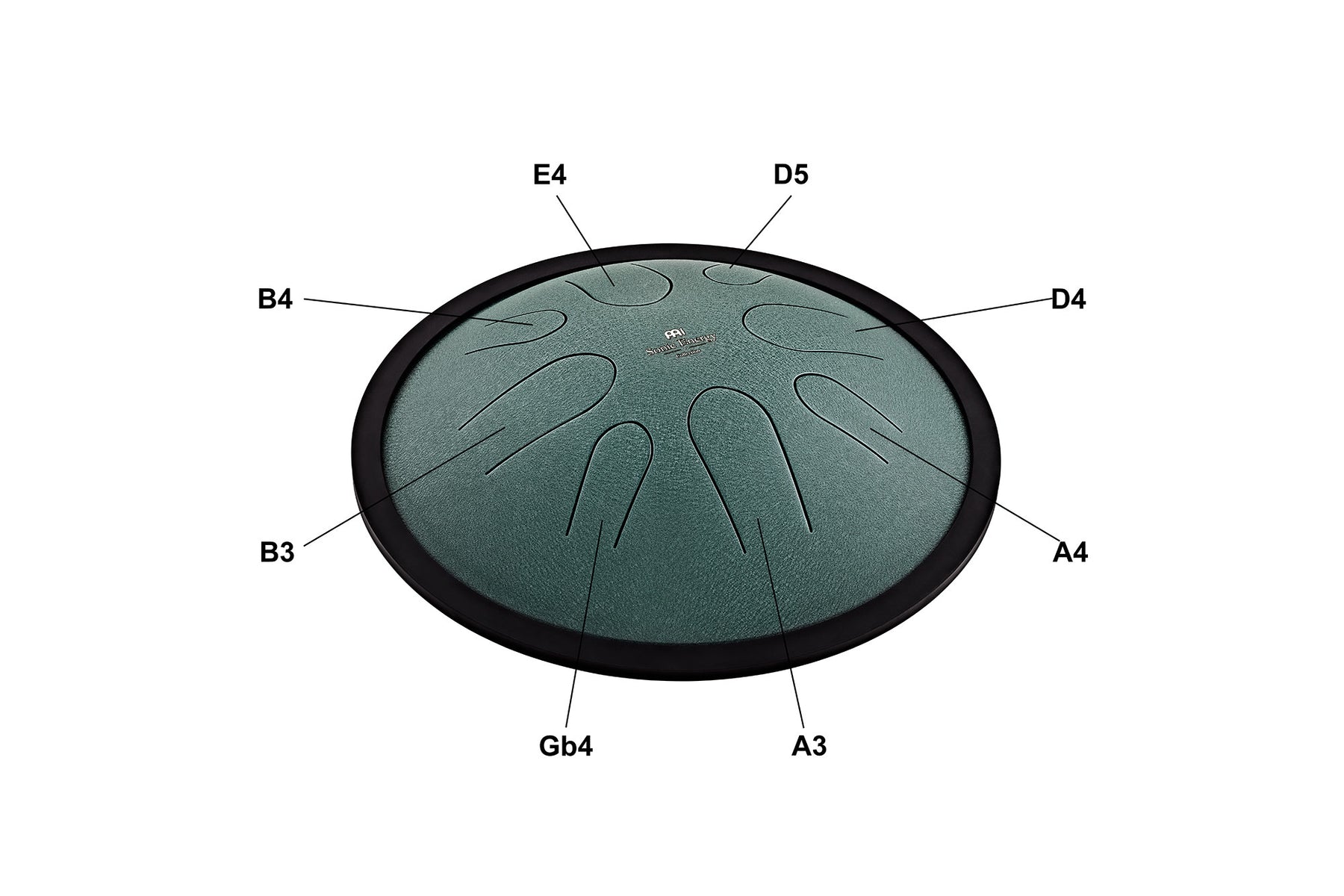 Compact Steel Tongue Drum432Hz