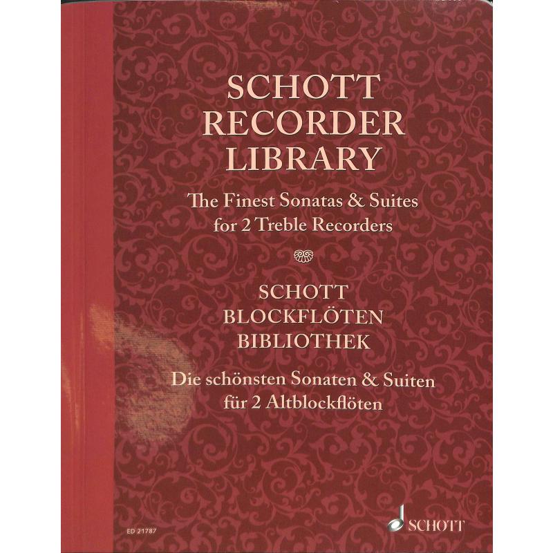 Schott Blockflöten Bibliothek | Schott recorder library