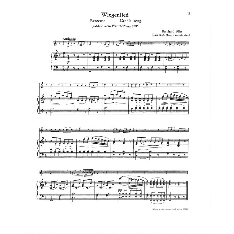 Reigen seliger Geister + Wiegenlied (KV 350)