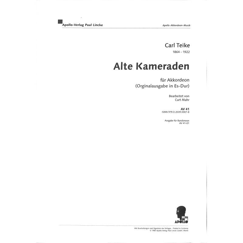 Alte Kameraden Es-Dur