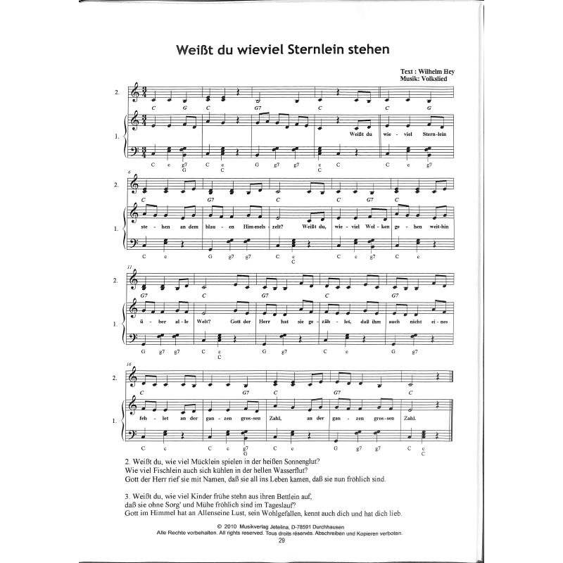 Die schönsten Wander und Volkslieder