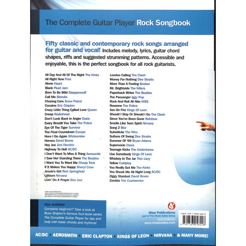 The complete guitar player | Rock songbook